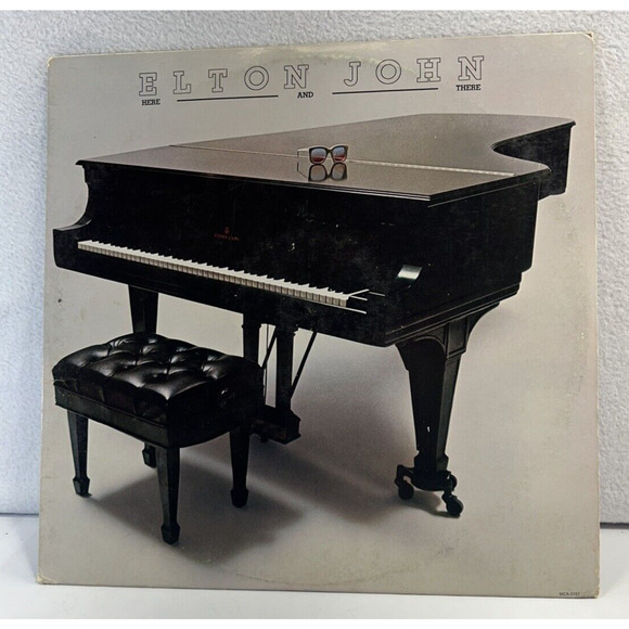 Elton John – Here And There -‎ 1976 - MCA Records MCA-2197 Vinyl LP - Picture 1 of 3